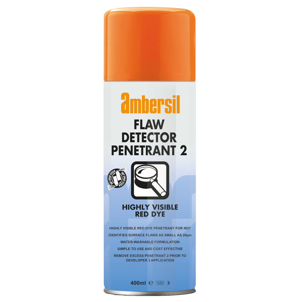 Ambersil Flaw Detector Penetrant 2 400ml 30289