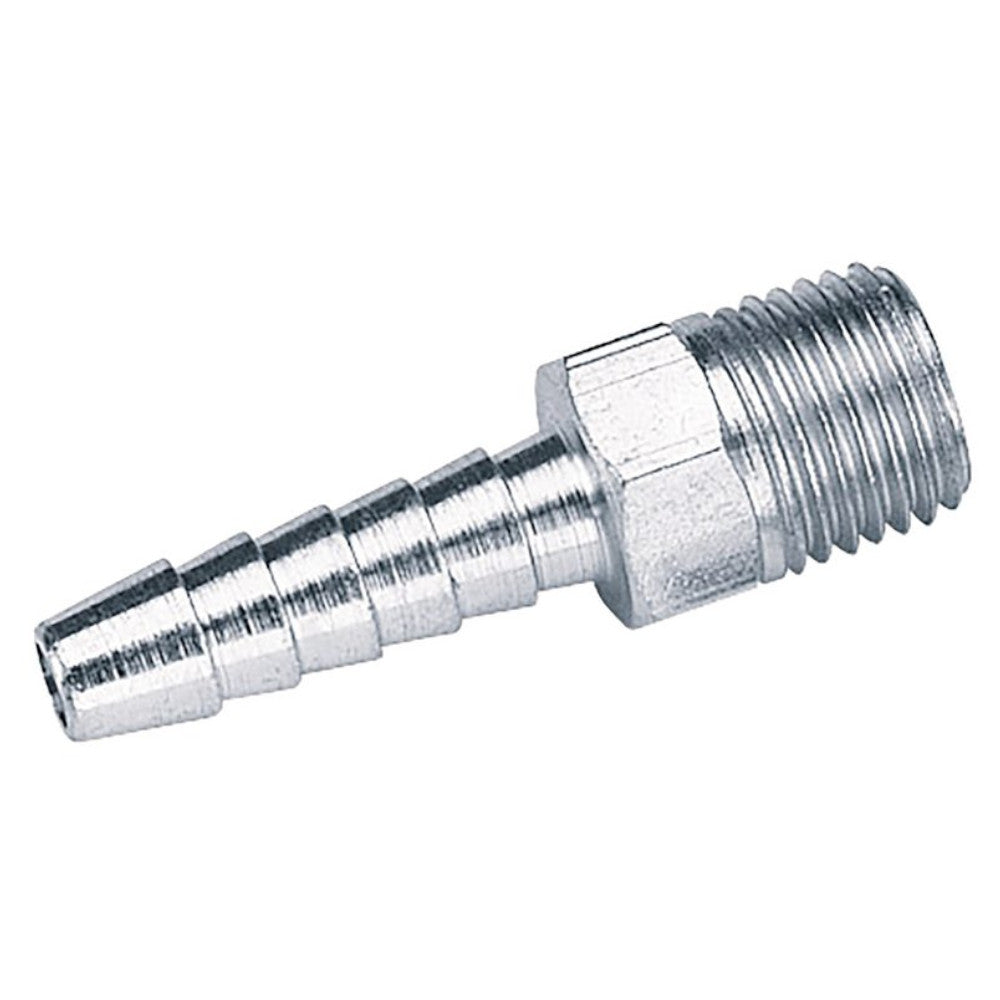 Draper 1/4" BSP Taper 1/4" Bore PCL Male Screw Tailpieces 5 Pack