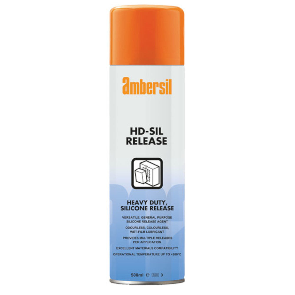 Ambersil 32353 Heavy Duty Silicone Release 500ml