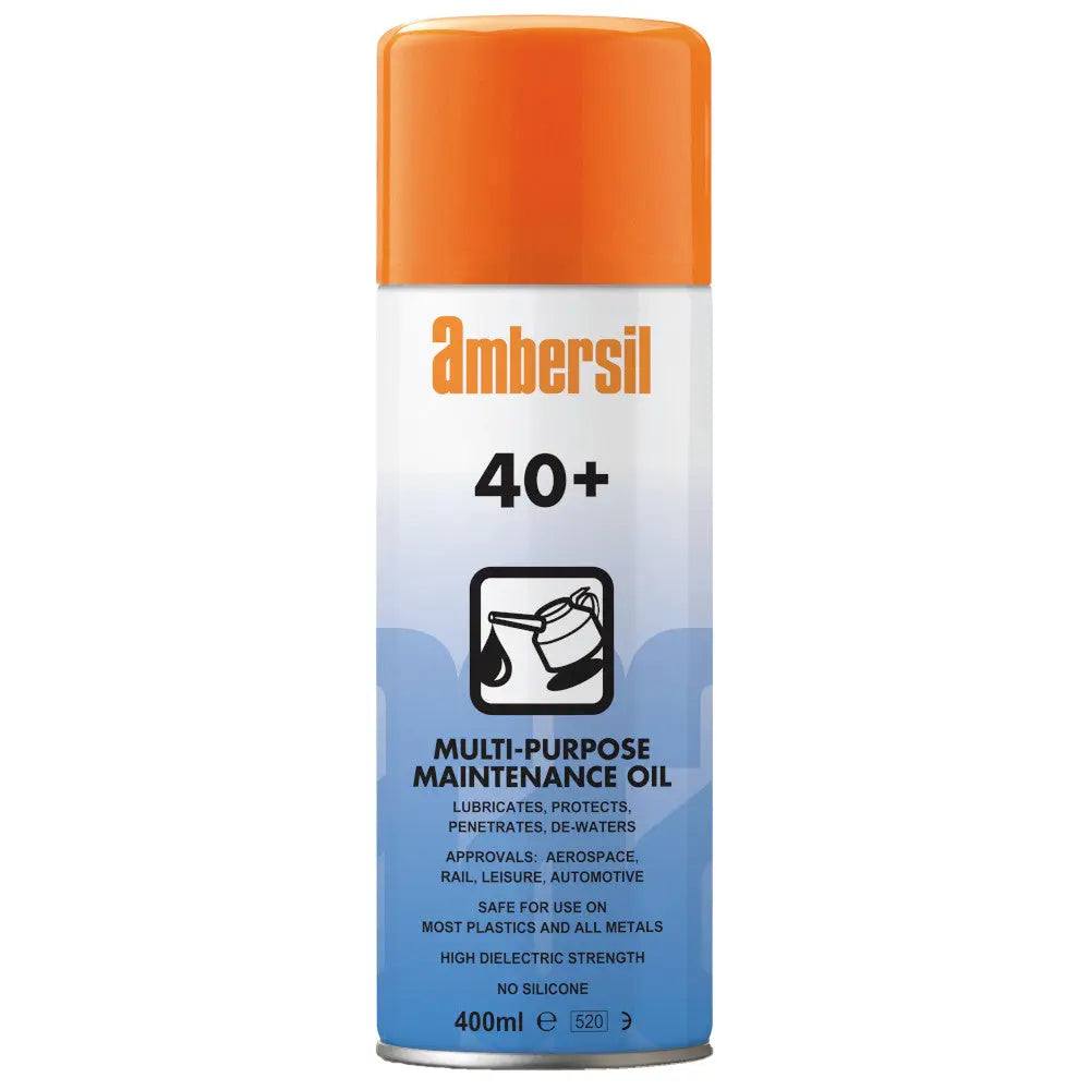 Ambersil 30822 40+ Multi-Purpose Protective Lubricant 400ml Ambersil