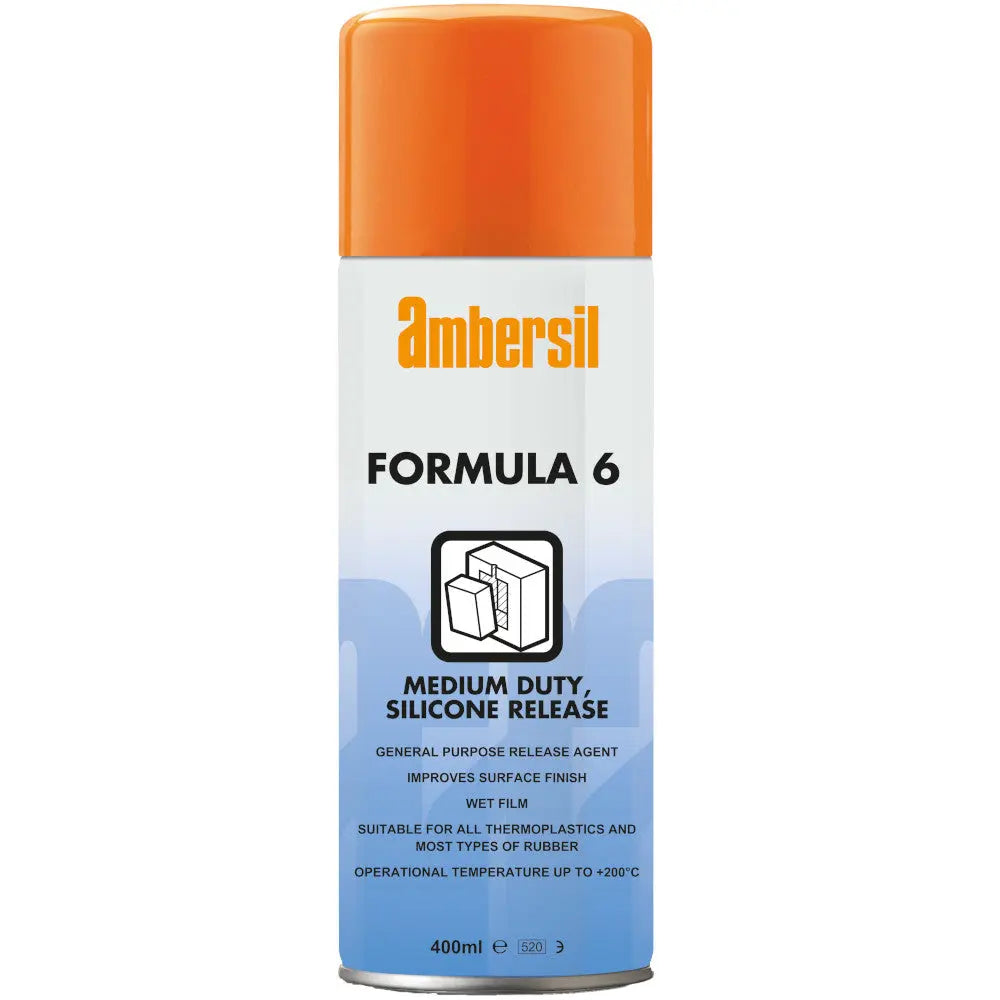 Ambersil 31535 Formula 6 (Six) 400ml Release Agent Ambersil