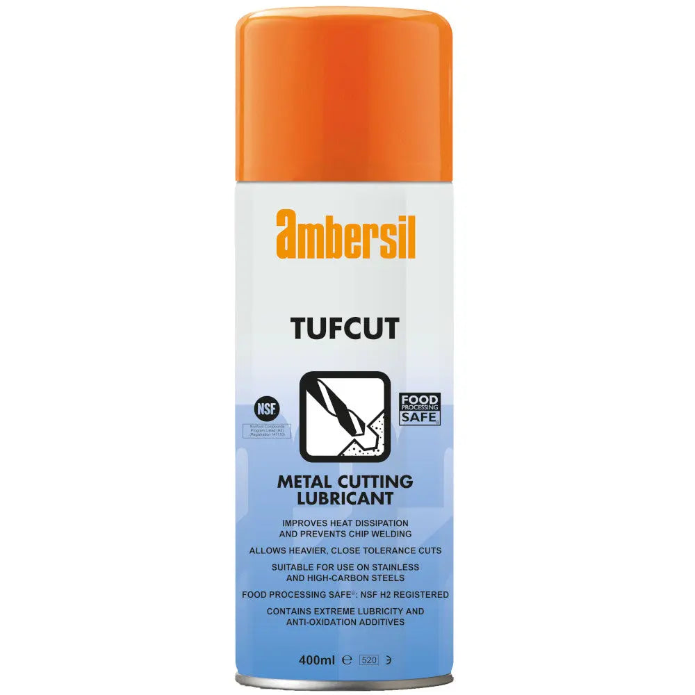 Ambersil 31579 Tufcut Metal Cutting Lubricant 400ml Ambersil