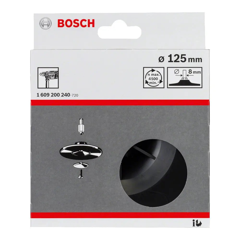 Bosch 1609200240 Backing Pad with Clamp Type Fastening Bosch