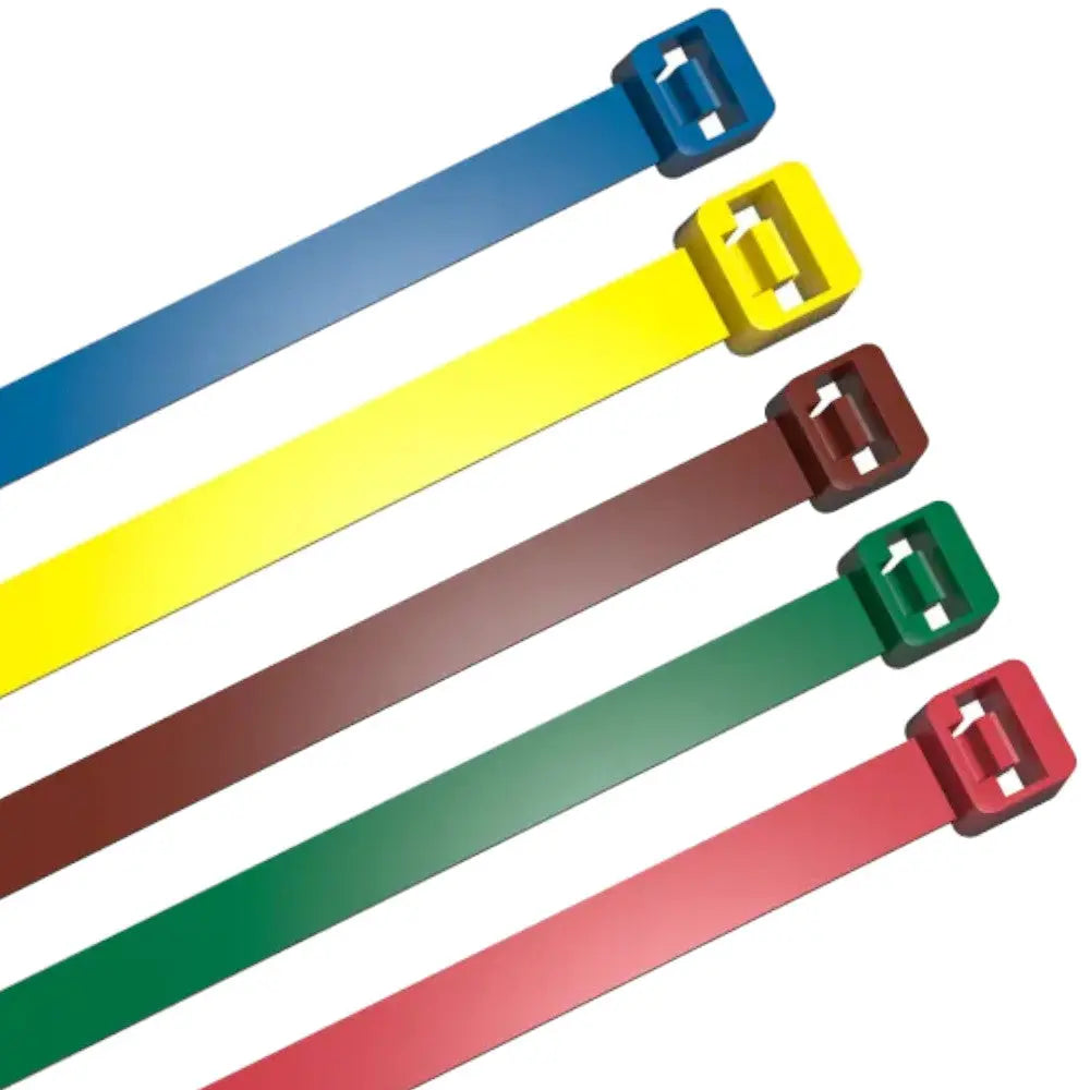 Coloured nylon cable ties Packs of 100 Electro South West Ltd