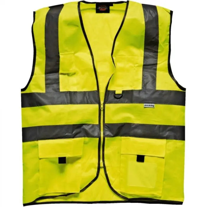 Dickies SA22020 Hi-Vis Technical Waistcoat Electro South West Ltd