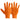 Orange Ideall® Diamond Grip Gloves - Box of 50