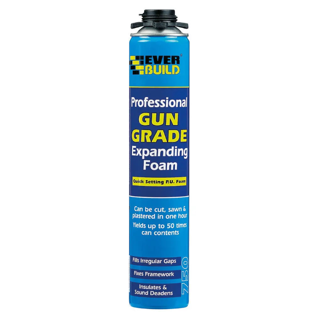 EVERBUILD® Gun Grade Expanding Foam 750ml Everbuild