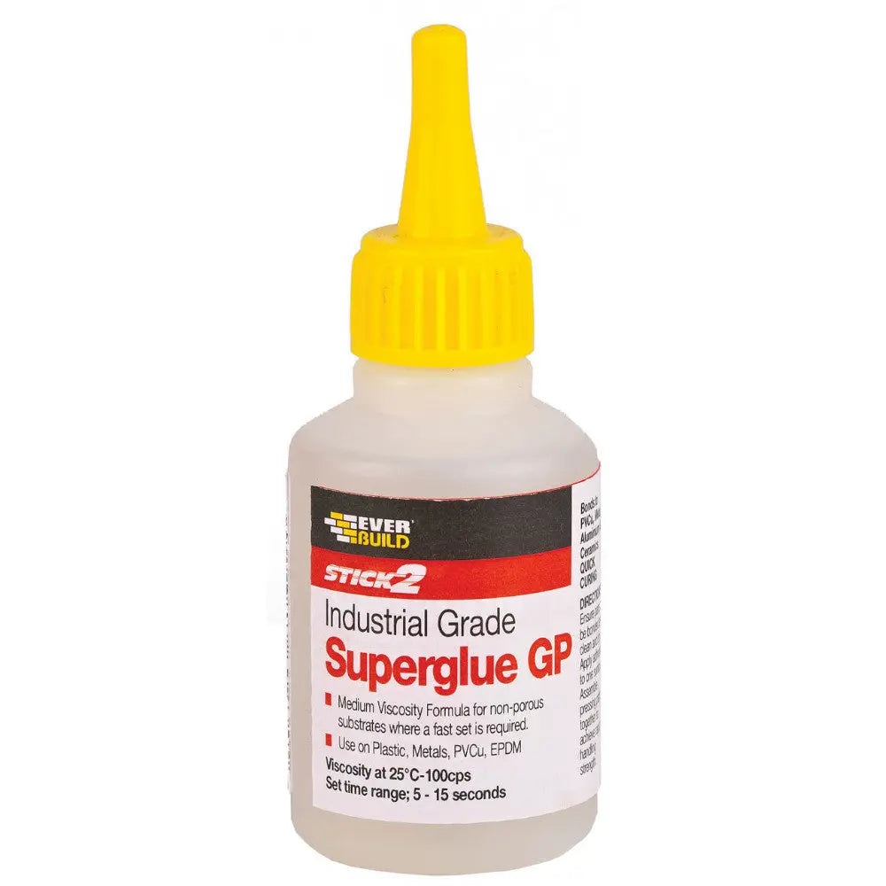 Everbuild STICK2® Superglue GP 50g Everbuild