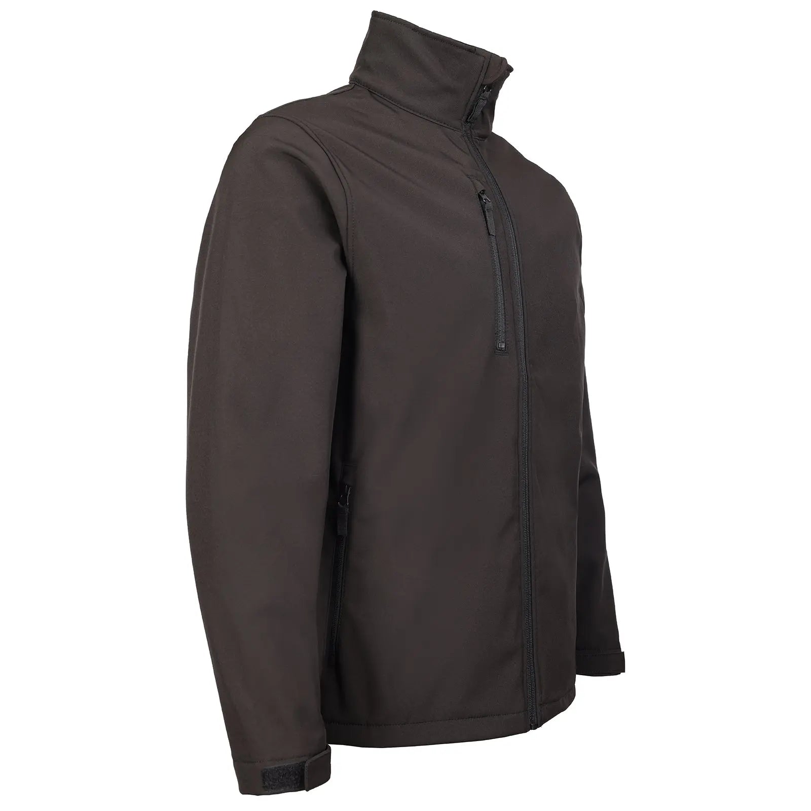 Fort 204 Selkirk Softshell Jacket Black & Grey Electro South West Ltd