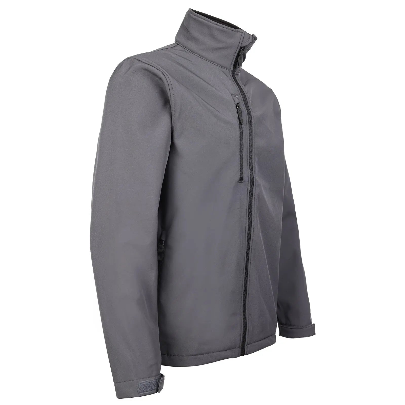 Fort 204 Selkirk Softshell Jacket Black & Grey Electro South West Ltd