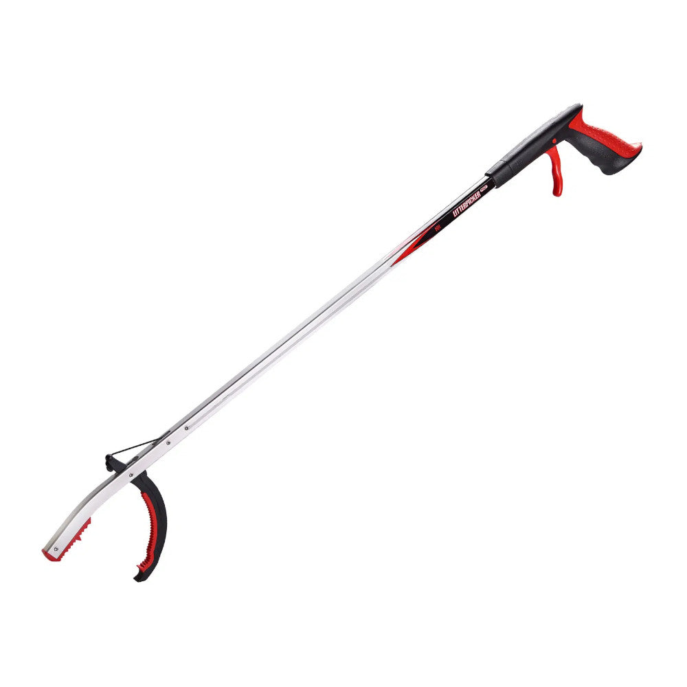 Helping Hands Litter Picker PRO Litter Grabber 33″/ 85cm pictured on a plain white background