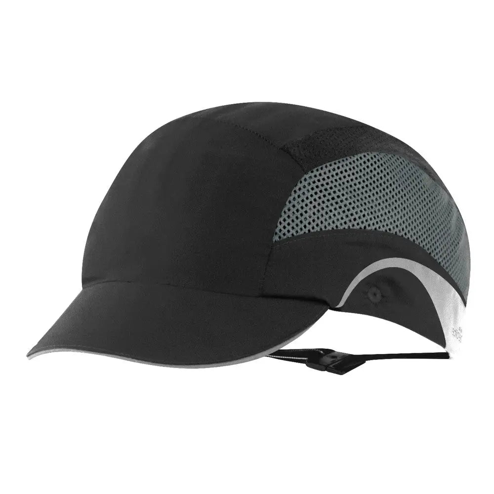 JSP HardCap Aerolite® Lightweight Bump Cap - 5cm Peak - Black Electro South West Ltd