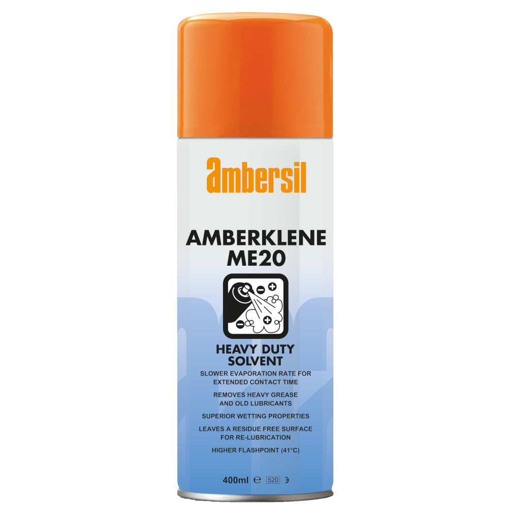 Ambersil Amberklene ME20 Heavy Duty Solvent 400ml 31554