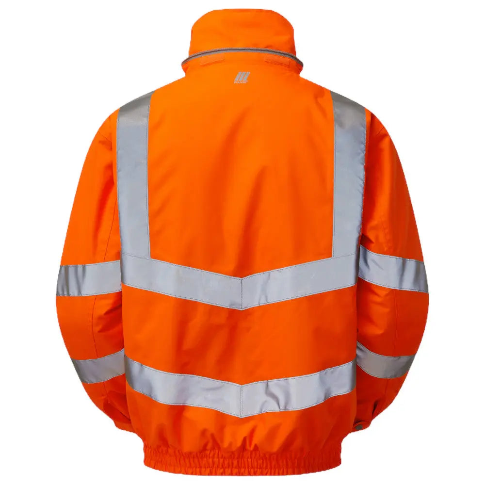 Pulsar® PR496 Protect High Viz Orange Padded Bomber Jacket Electro South West Ltd