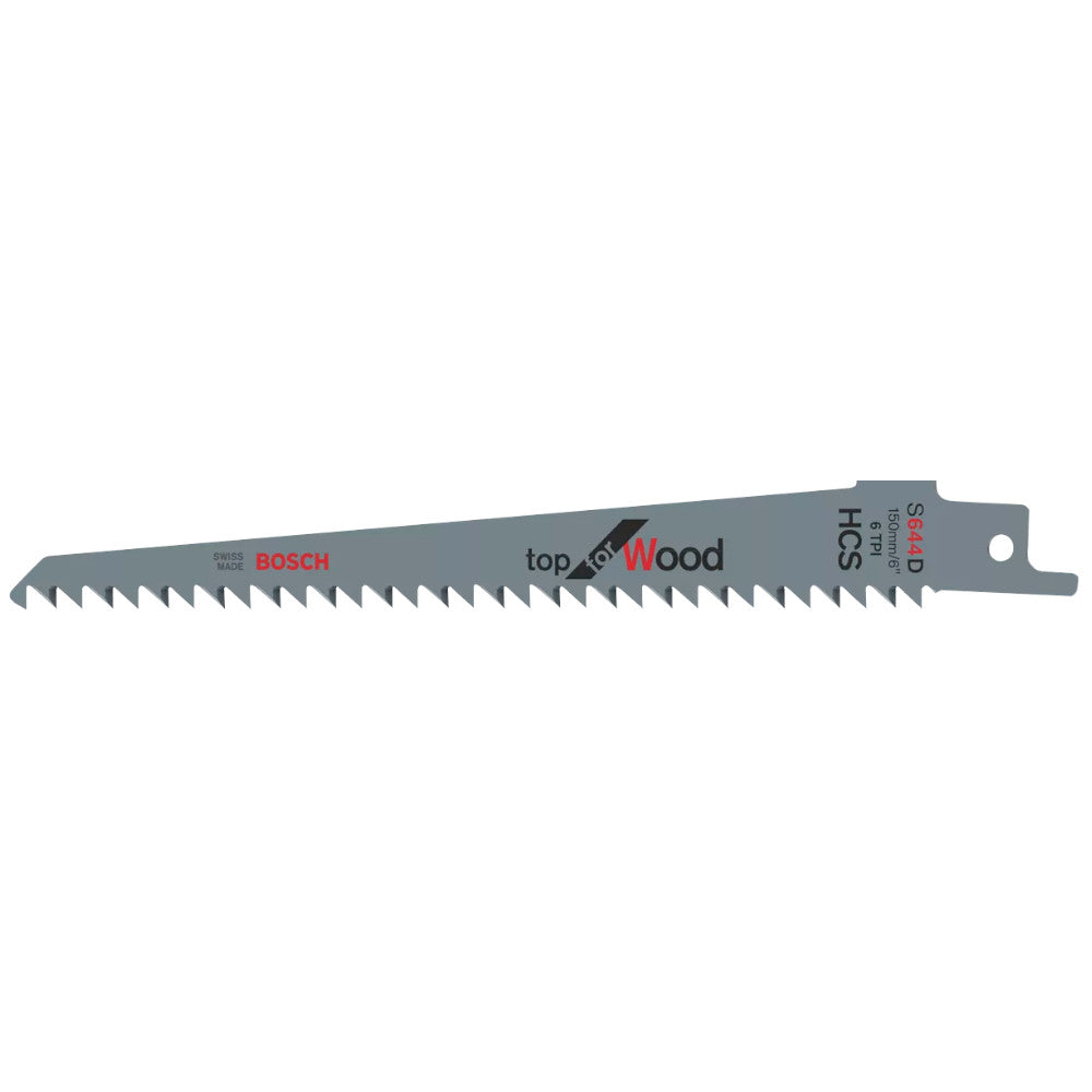 Bosch S644D Reciprocating Saw Blades Top For Wood 6" / 150mm Pack of 5