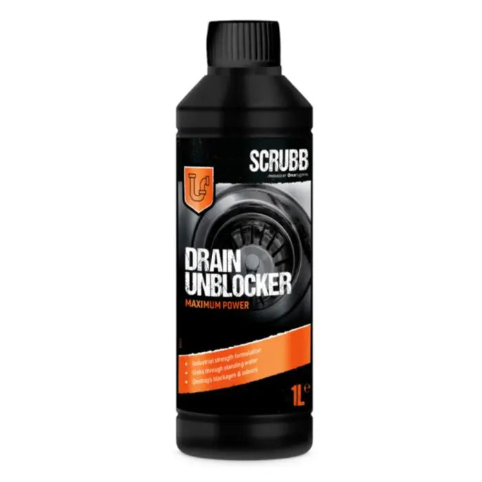 SCRUBB B13 Maximum Power Drain Unblocker 1 Litre Scrubb