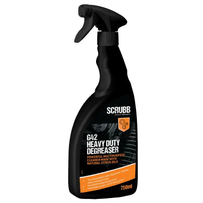 SCRUBB G42 Heavy Duty Degreaser Trigger Spray 750ml Scrubb