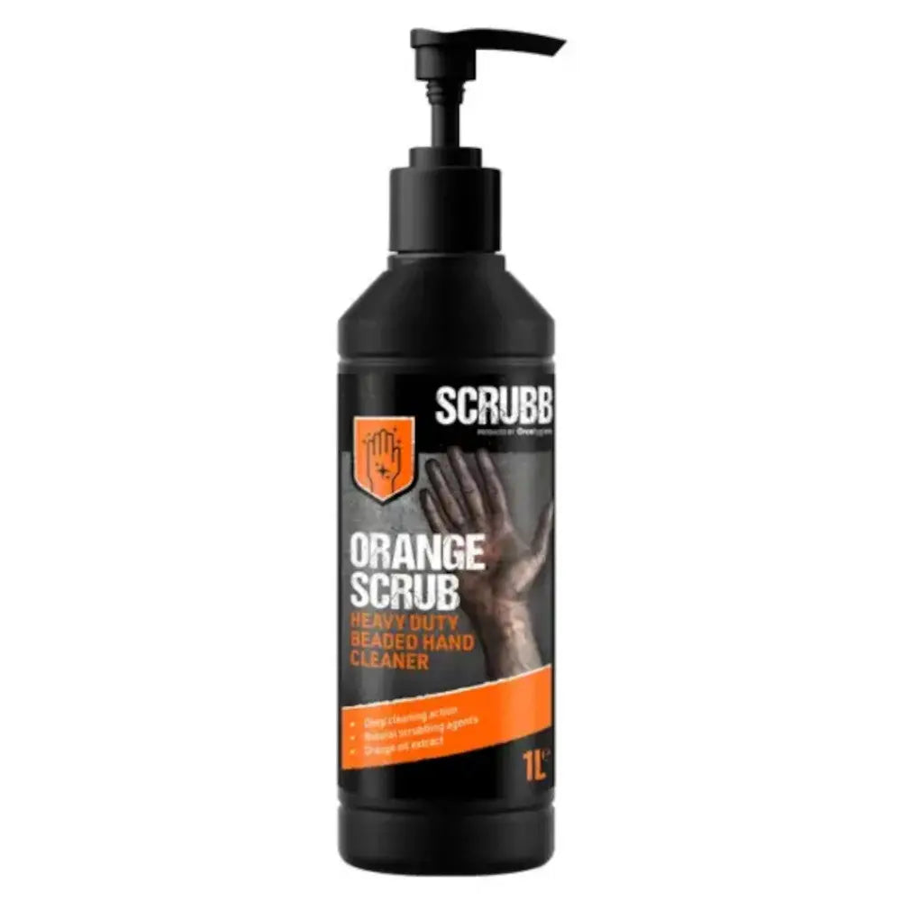 SCRUBB Orange Scrub H23 Pump Bottle 1 Ltr Scrubb