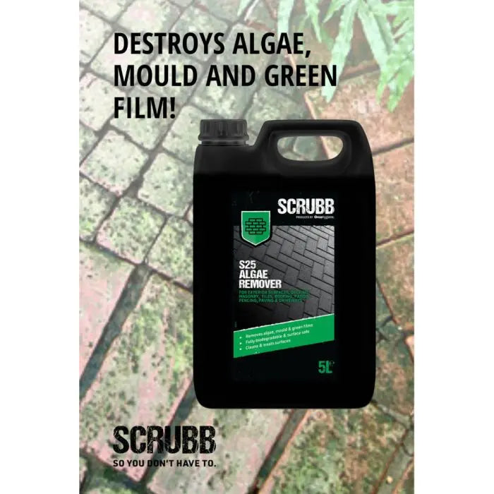 SCRUBB S25 Algae Remover 5 Litre Scrubb