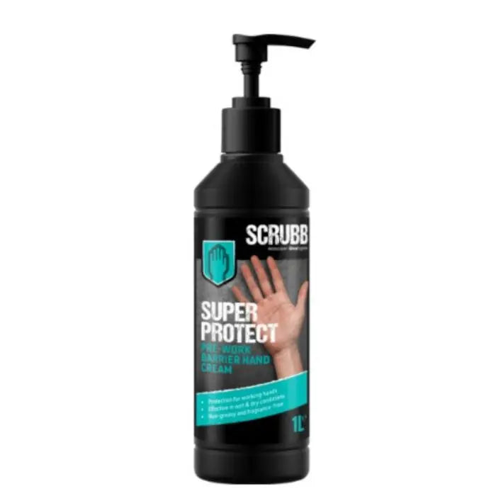 SCRUBB Super Protect H21 Barrier Cream Pump Bottle 1 Ltr Scrubb