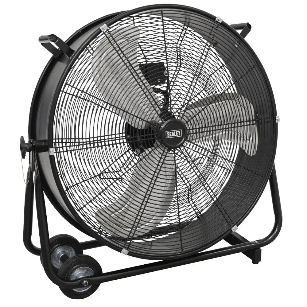 Sealey HVD24 Industrial High Velocity Drum Fan 24" 230V Electro South West Ltd