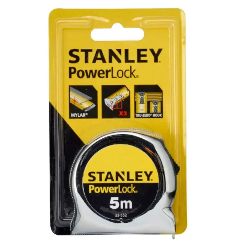 Stanley PowerLock® Classic Pocket Tape Measures Width 19mm (Metric only) Electro South West Ltd