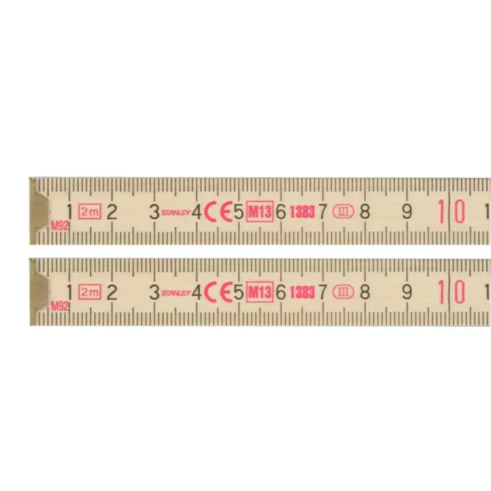 Stanley STA035455 Wooden Folding Rule 2m Electro South West Ltd