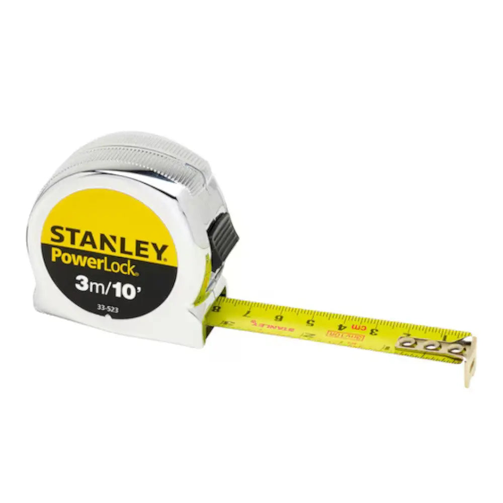 Stanley® 0-33-523 PowerLock® 3 Meter / 10' (19mm Wide) Tape Measure Electro South West Ltd