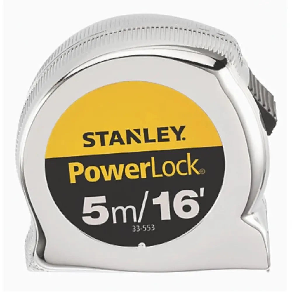 Stanley® 0-33-553 PowerLock® 5 Meter / 16' (19mm Wide) Tape Measure Electro South West Ltd