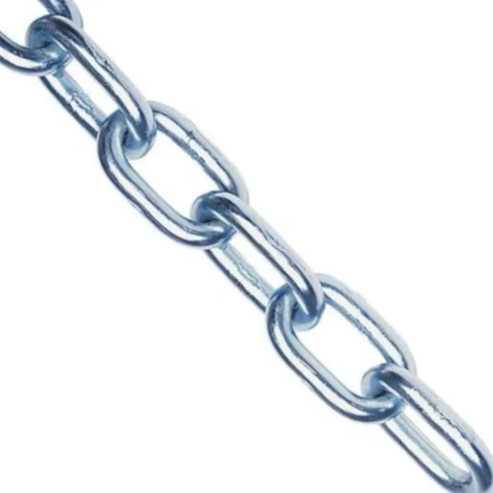 Steel Chain Bright Zinc Plated (BZP) Various Sizes Sold Per Meter Electro South West Ltd