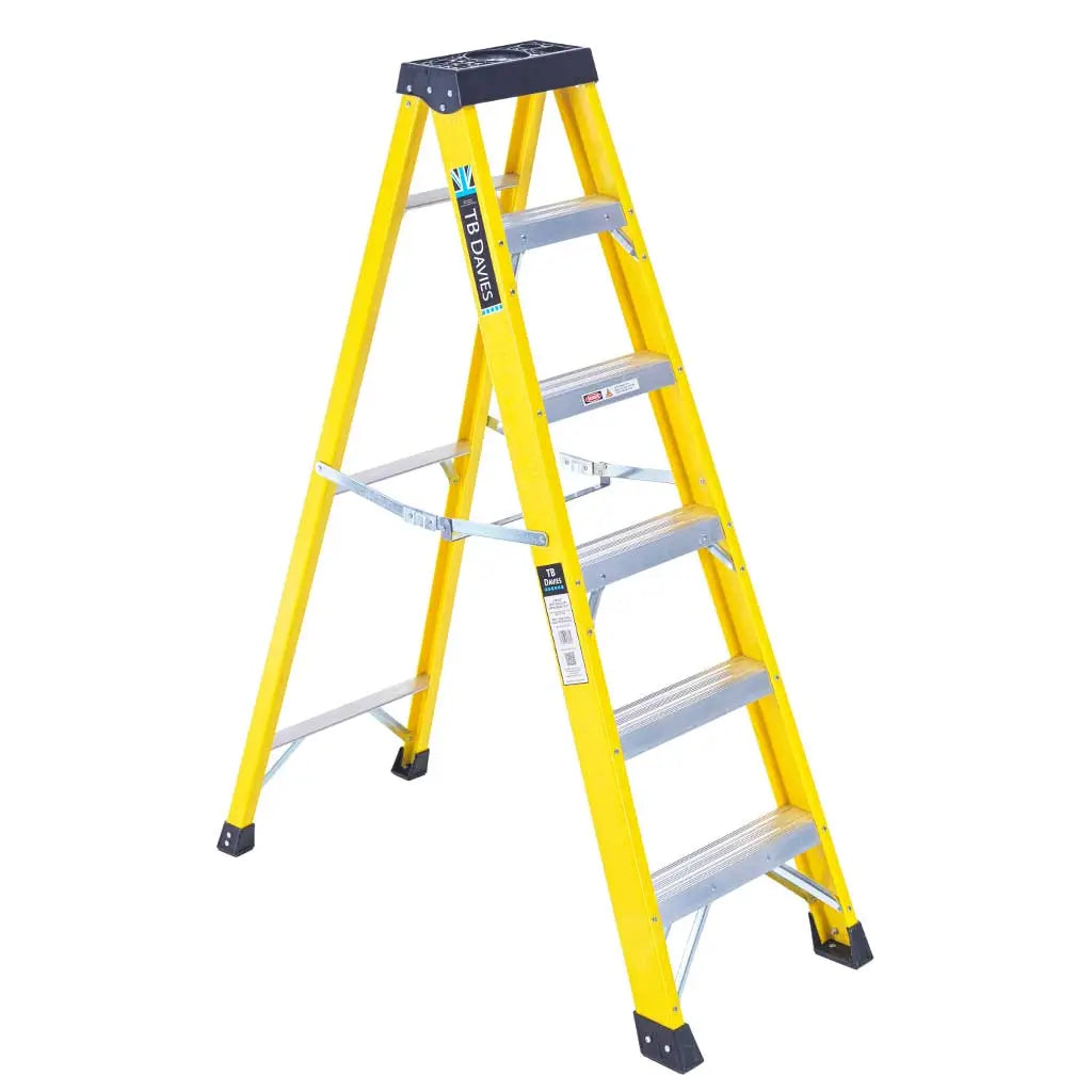 TB Davies INSUL8-S Fibreglass Professional Swingback Step Ladders Electro South West Ltd