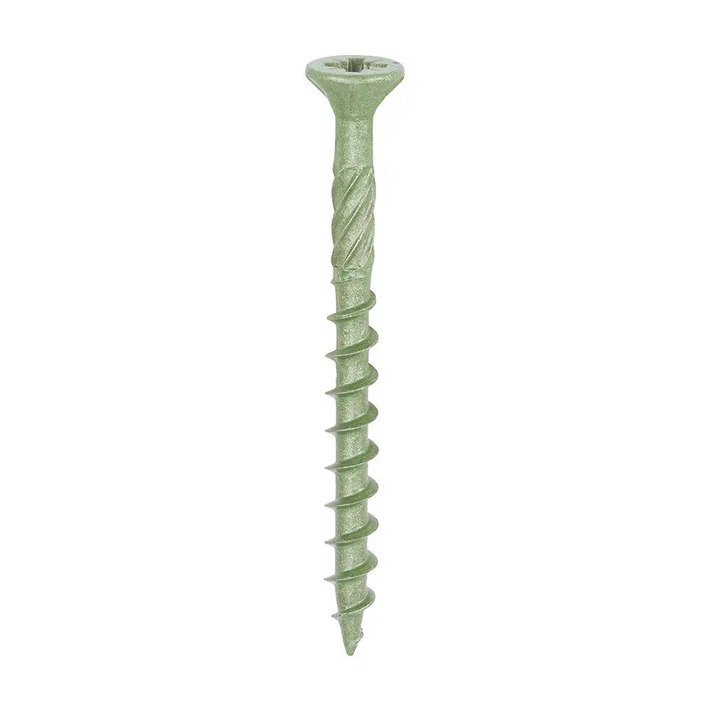 Timco TDECK Pozi Countersunk Decking Screws - Green Electro South West Ltd