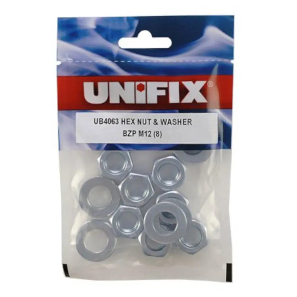 Unifix Metric Full Nuts & Form A Washers BZP In Handy Retail Packs Electro South West Ltd