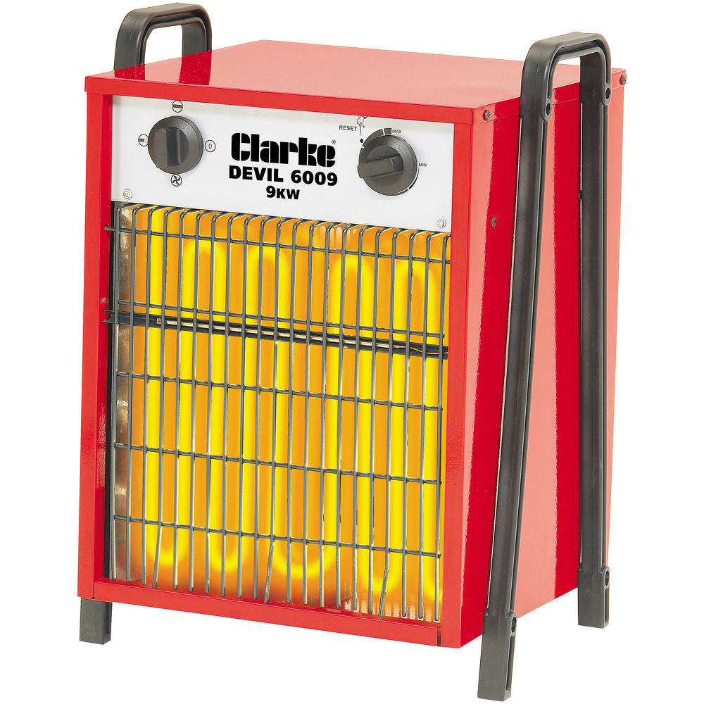 Clarke Devil 6009 9kW Industrial Electric Fan Heater (400V)