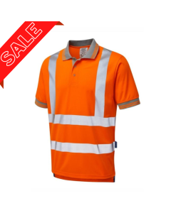 PULSAR® PR176 Rail Spec Polo Shirt With UV Protection Orange