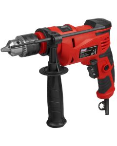 An image of the Sealey SD750 power drill pointing to the left on a plain white background