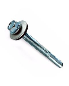 Heavy Section Tek Screws With 16mm Washer Zinc Plated Din 7504K For Steel to Steel